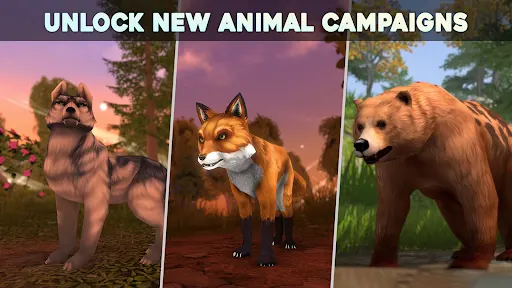 Wolf Tales - Wild Animal Sim screen 4